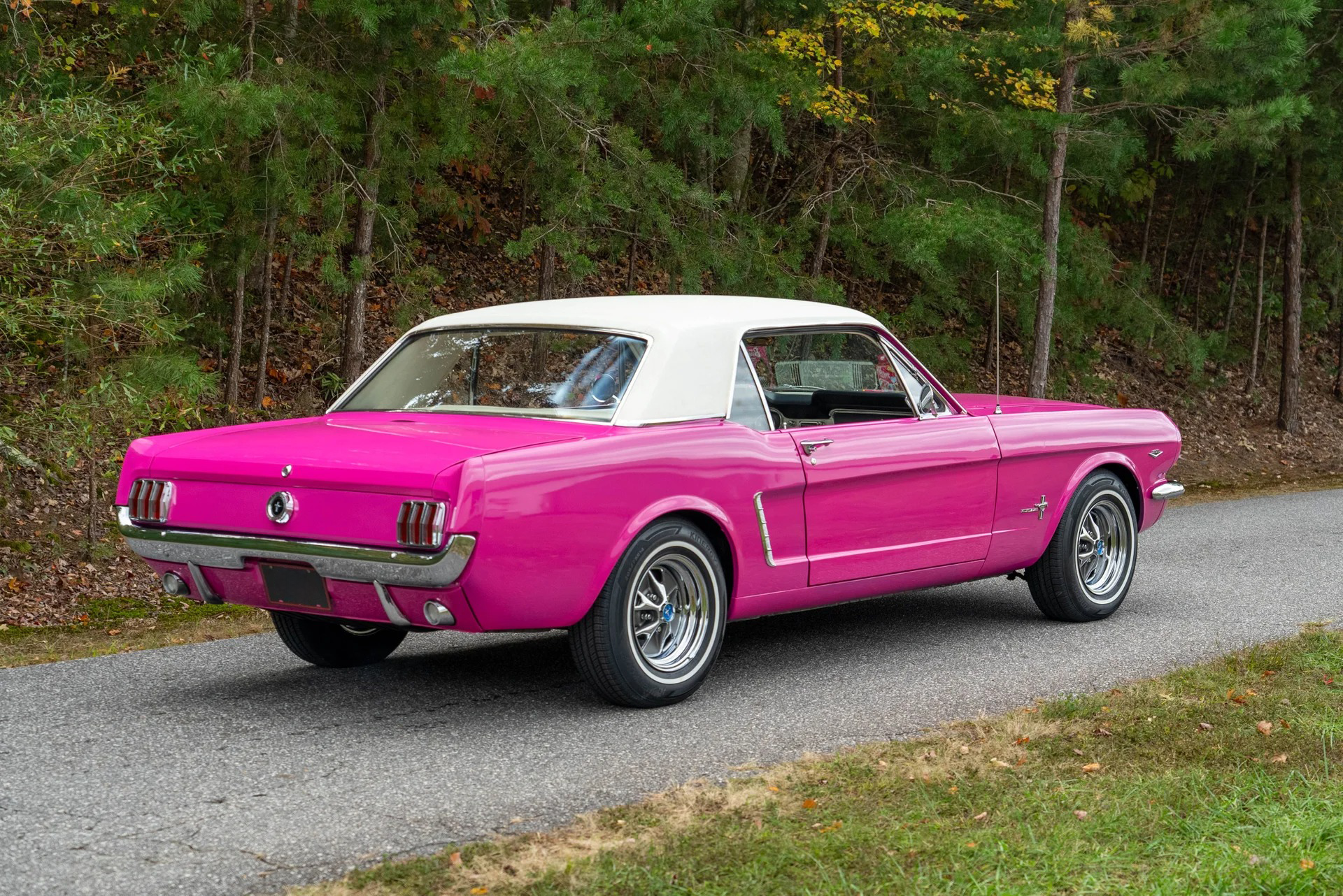 1965 Ford Mustang Barbie Pink