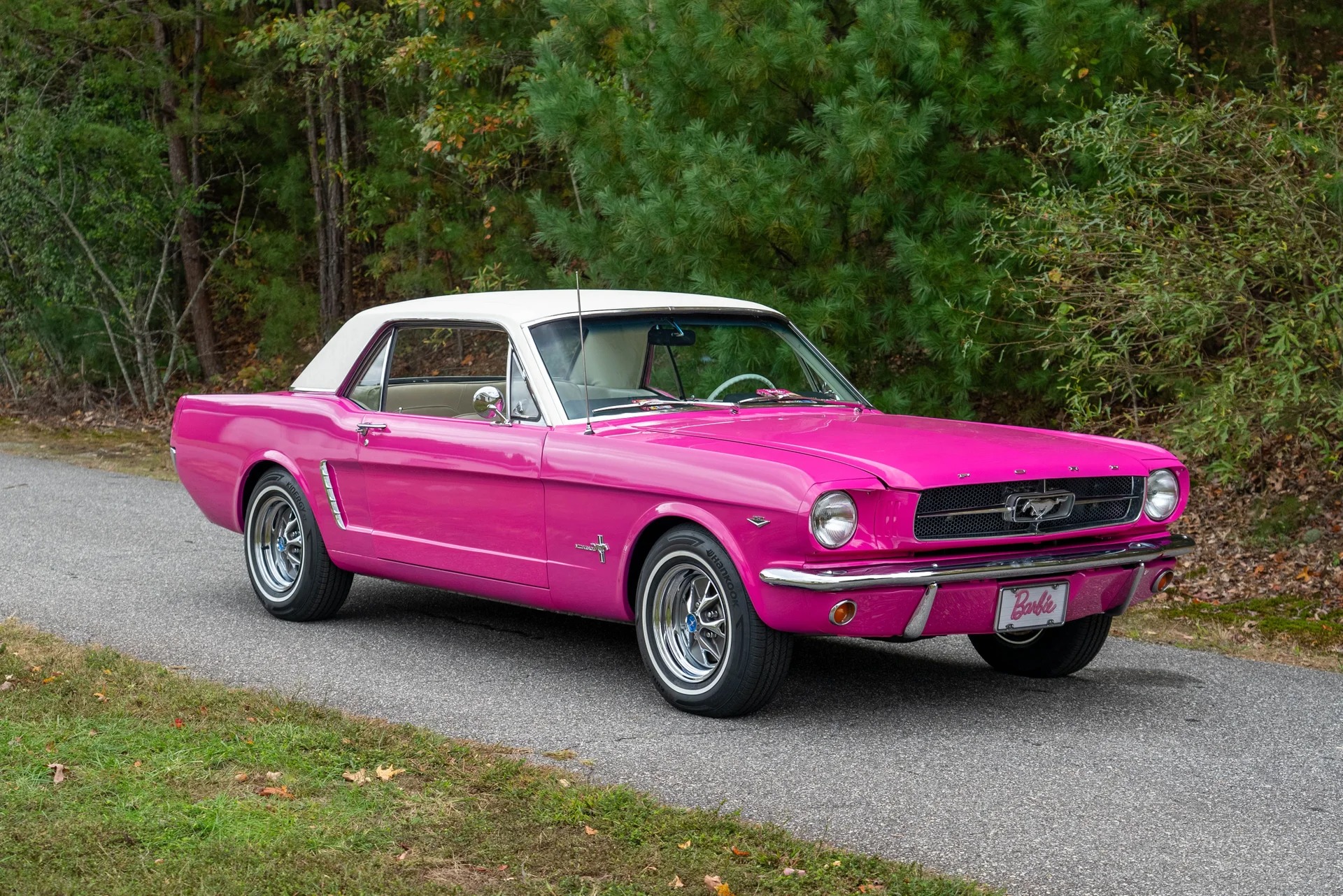 1965 Ford Mustang Barbie Pink