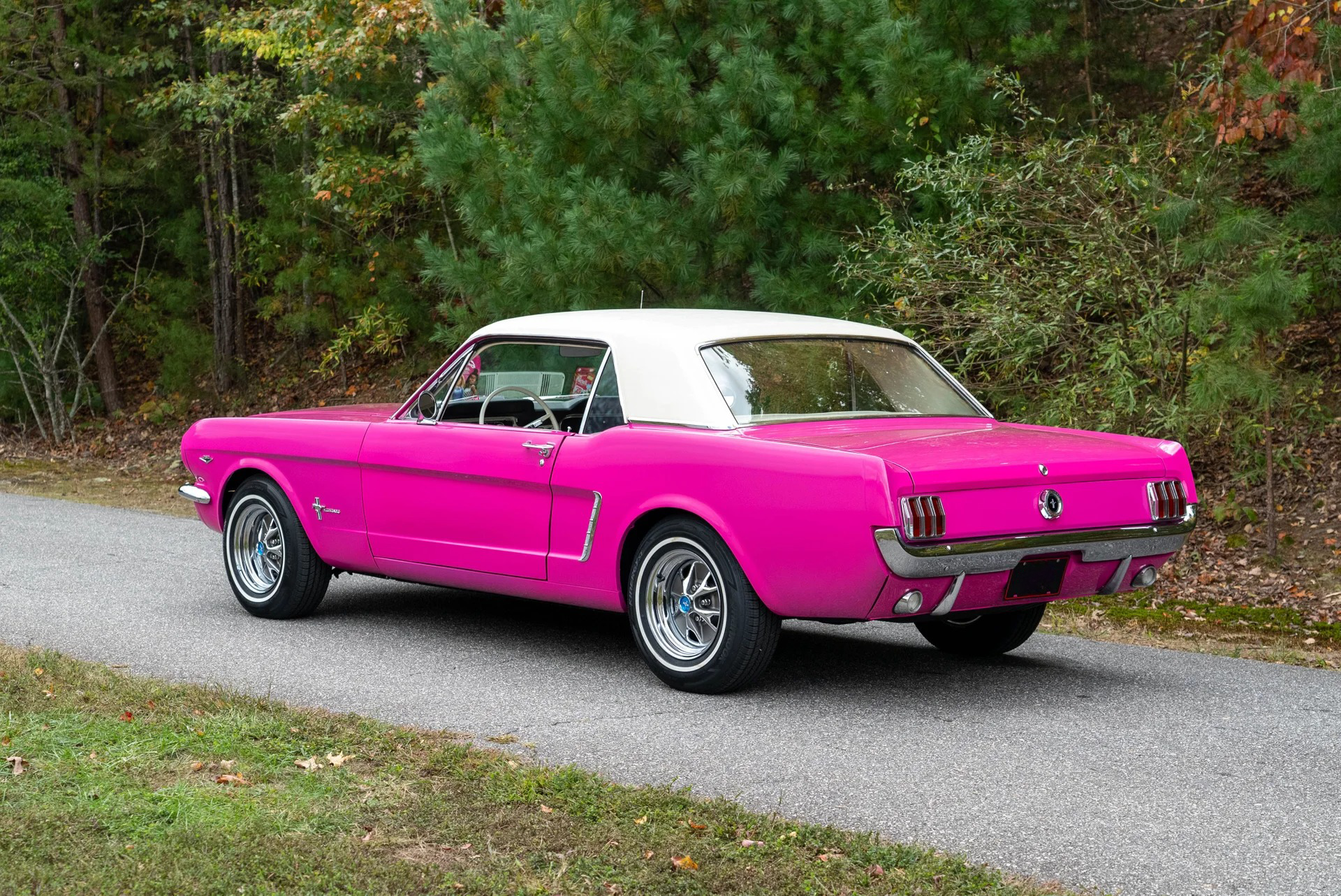 1965 Ford Mustang Barbie Pink